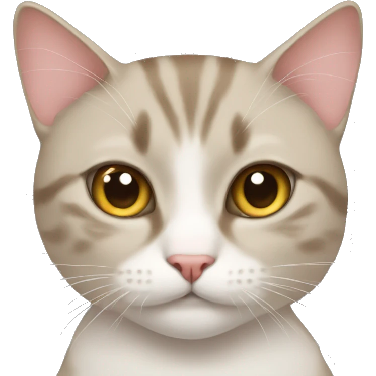 Cat with bow emoji