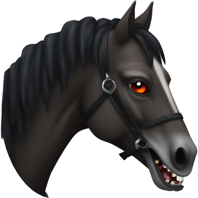 horse vampire emoji