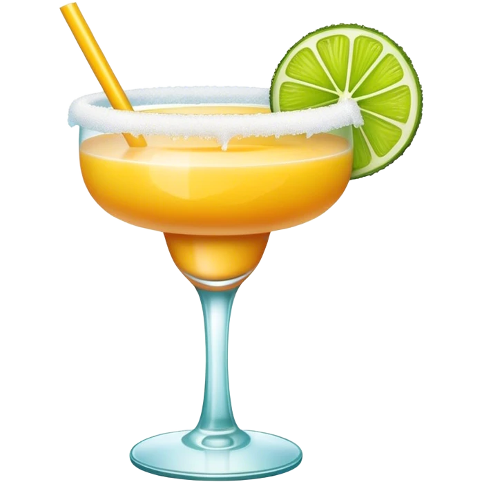 Frozen mango margarita emoji
