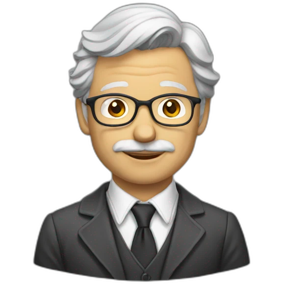 un professeur d'histoire emoji