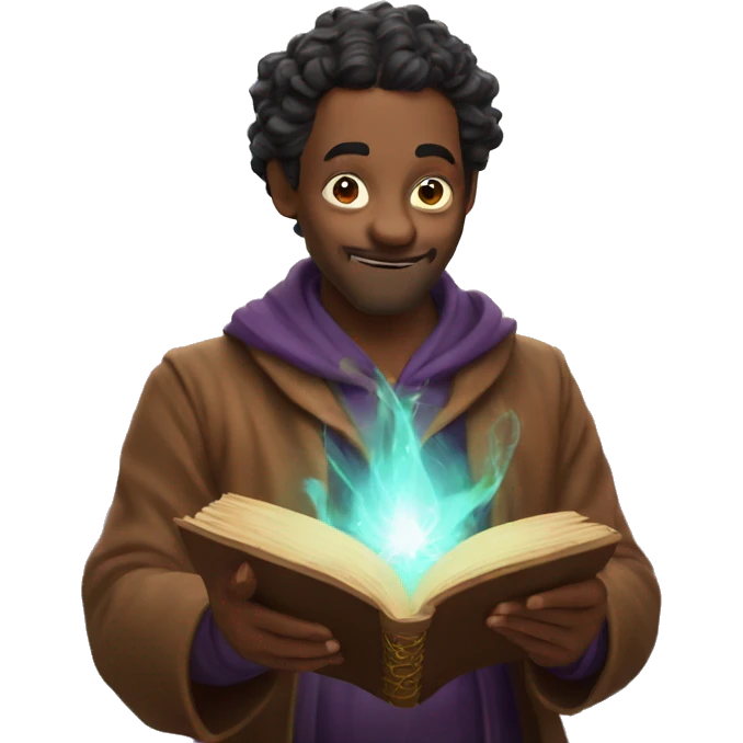 Casting a spell emoji