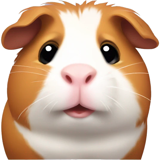 Upset Guinea pig  emoji