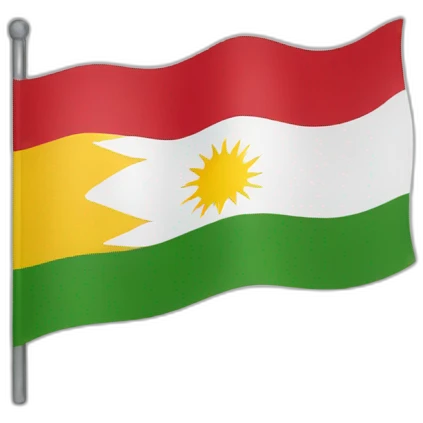 kurdistan flag emoji