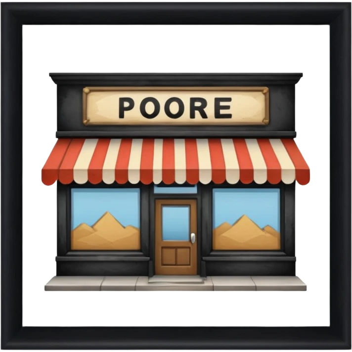 Poor Store  emoji