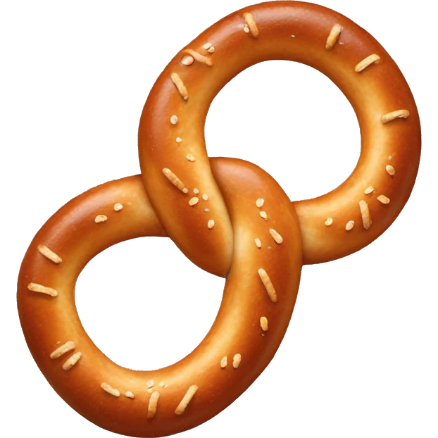 Pretzel emoji