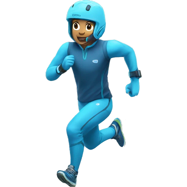 Freeze tag runner emoji
