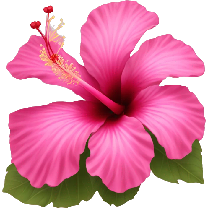 Hibiscus pink emoji
