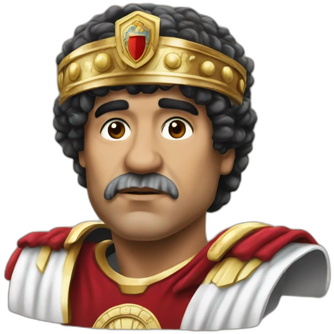 Realistic-old-Maradona-dressed-as-a-Roman-emperor emoji