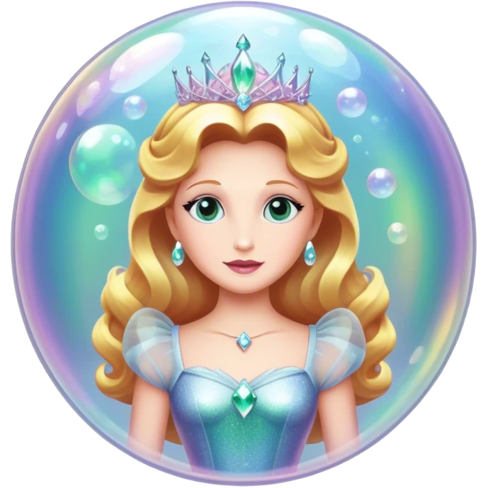 Glinda Bubble Wicked emoji