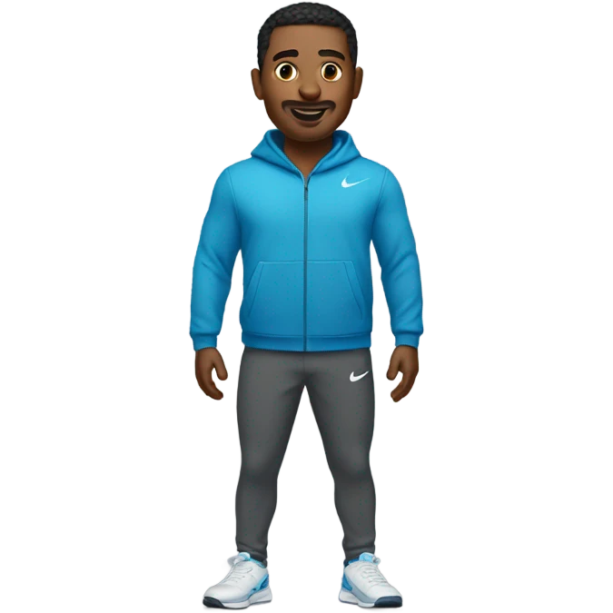 Man in a Nike Tech  emoji