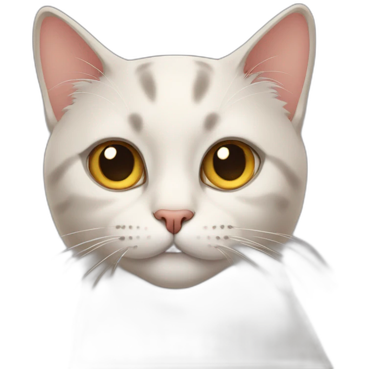 Cat SIDE eye emoji