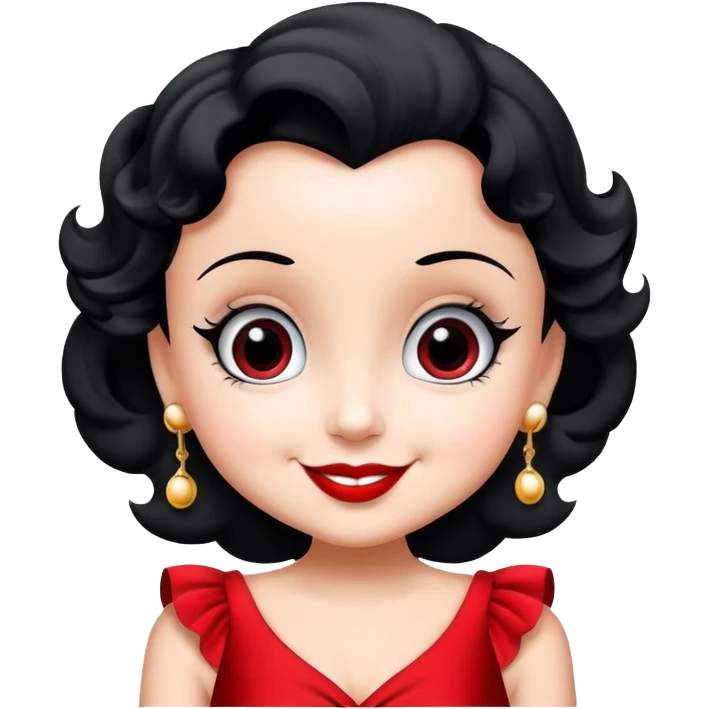 Betty boop  emoji