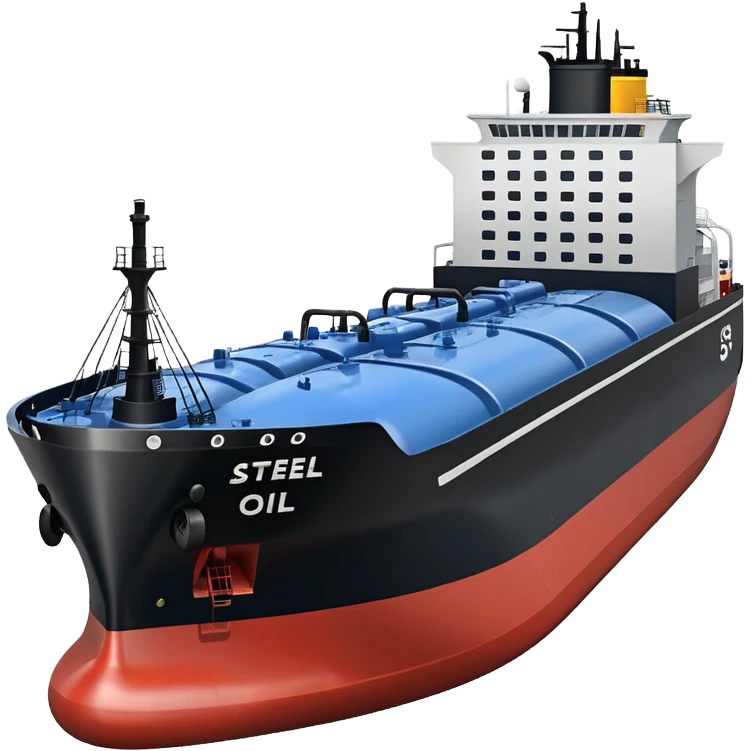 create an ultra realistic American modern oil tanker emoji