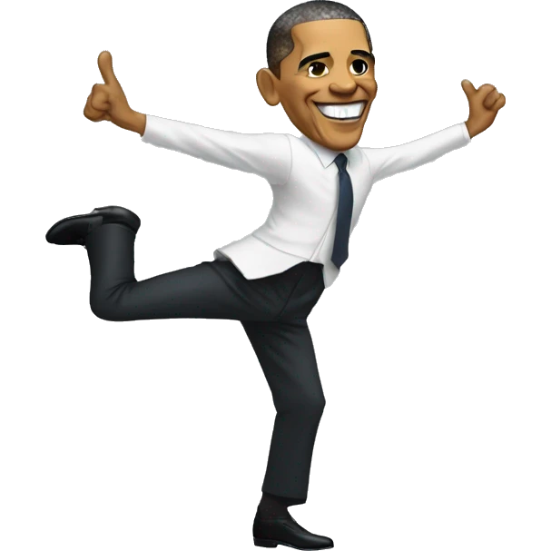 Obama qui danse emoji