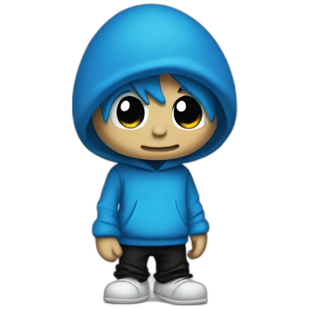 emo Smurf emoji