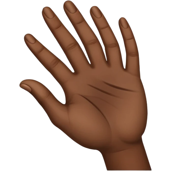 The Arabic hand gesture of “Khod” emoji