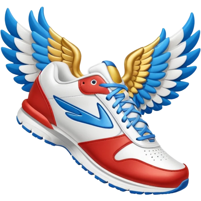 Brooks running sneakers with wings on them emoji