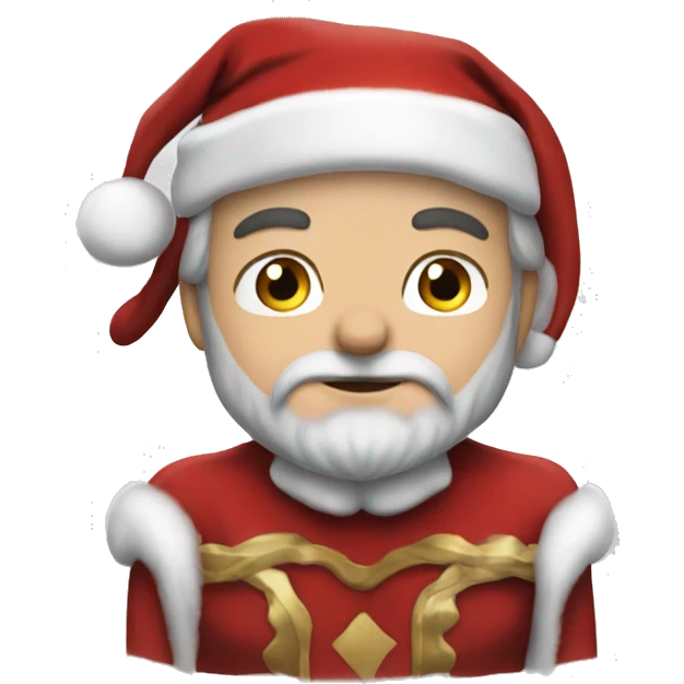 Henry Cavill as Santa Claus  emoji