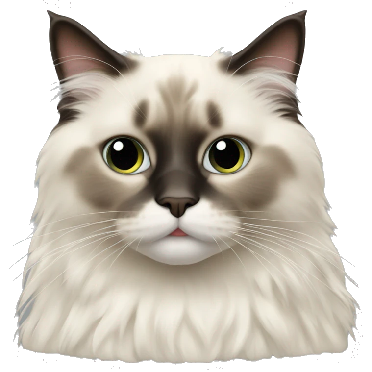 Ragdoll cat emoji