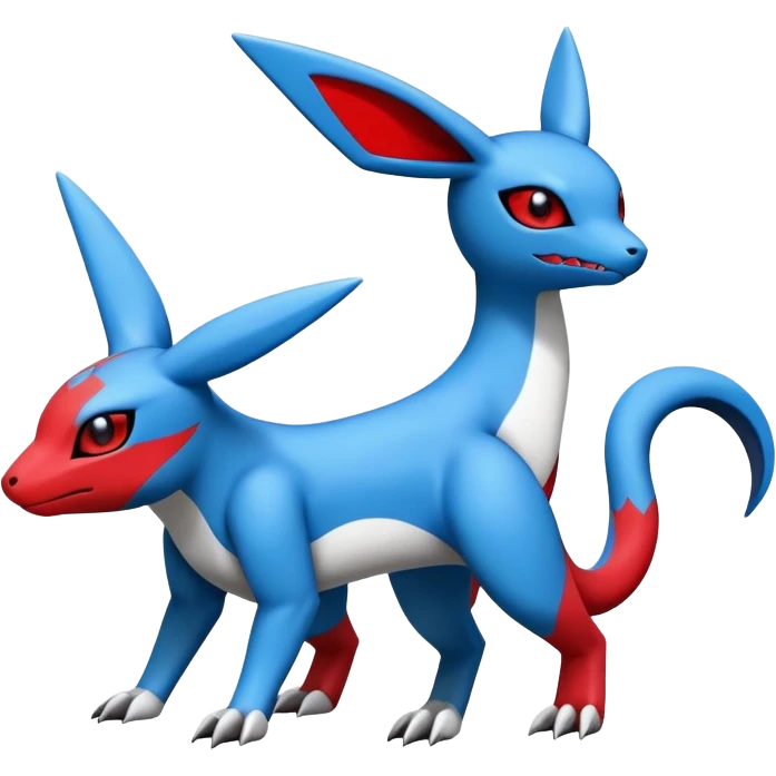  Cute Guilmon-Latias-Umbreon-Fakémon-hybrid-creature (full body)  emoji