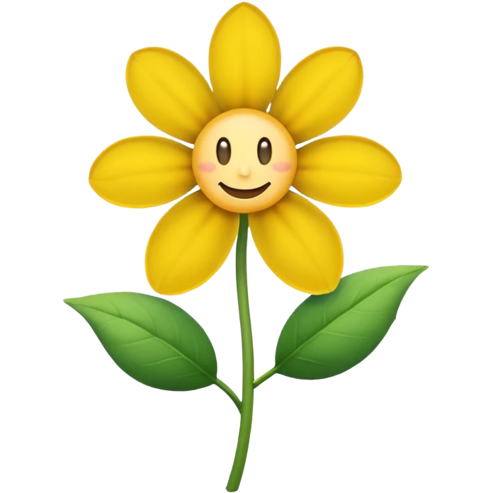 make flowey from undertale emoji