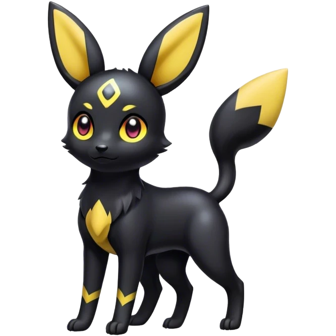 Umbreon full body emoji