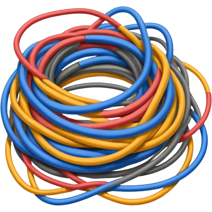 Tangled Cables emoji