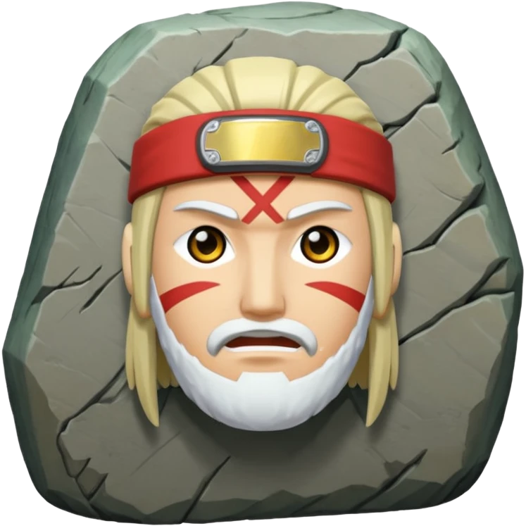 Hokage Rock in naruto flim emoji