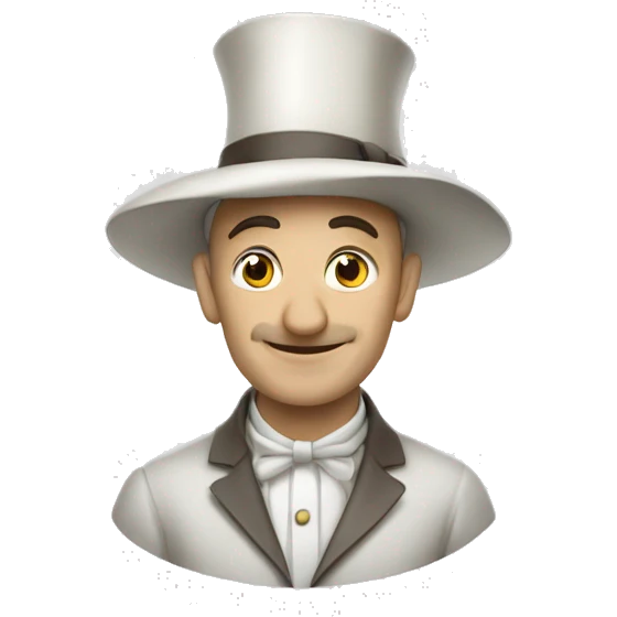 Moulin à eau blanc emoji