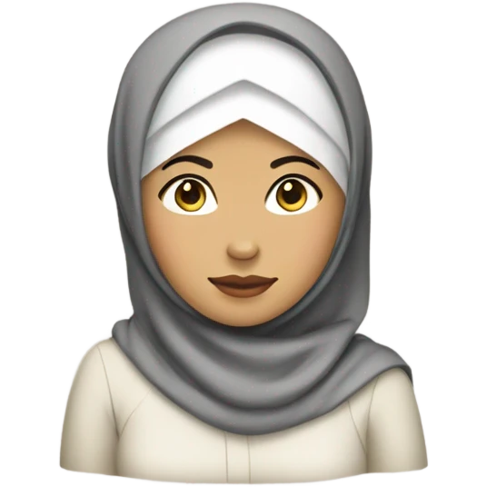 Pretty filipina hijabi emoji