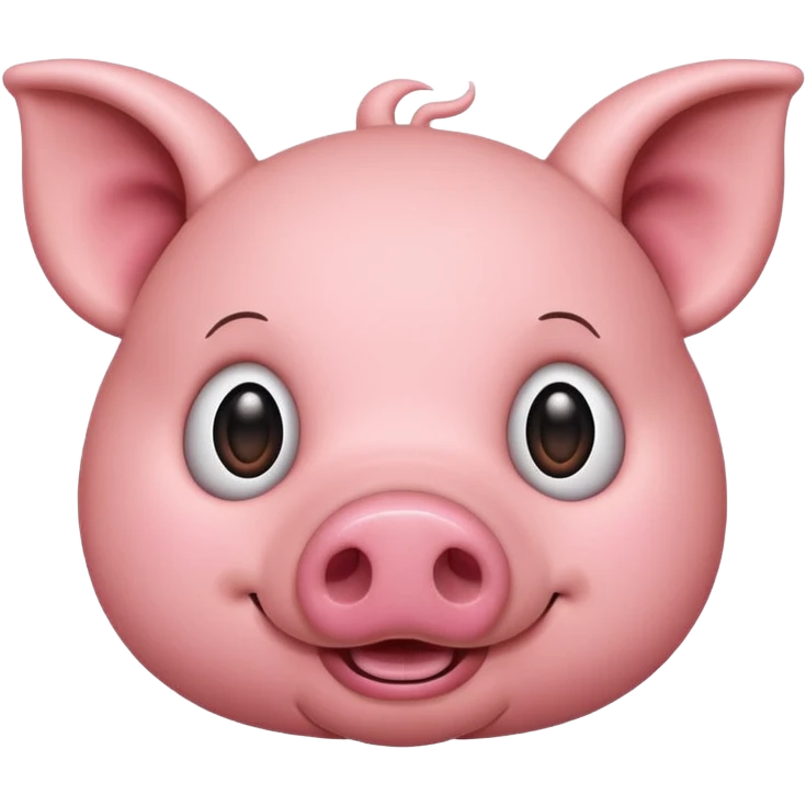 PIG face emoji