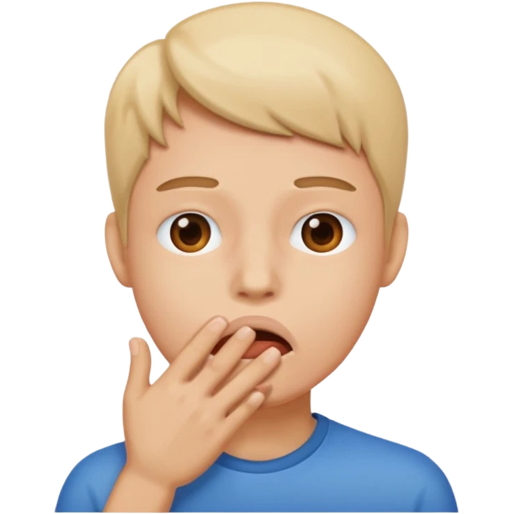 человек закрывает хлеборезку emoji