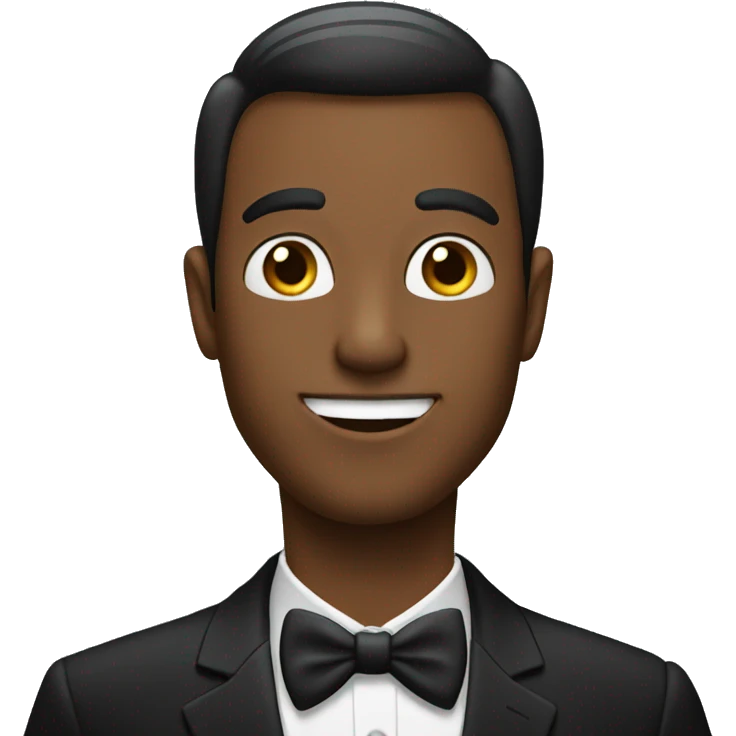 Man in tuxedo emoji