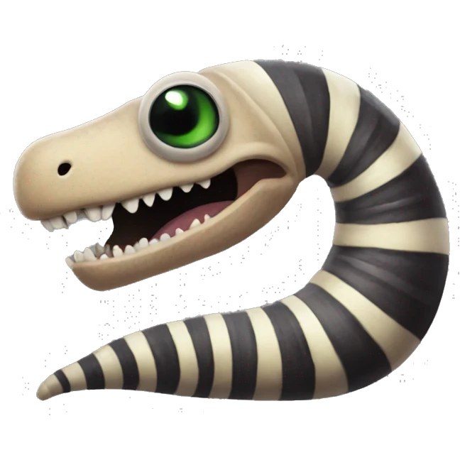Beetlejuice Sandworm  emoji