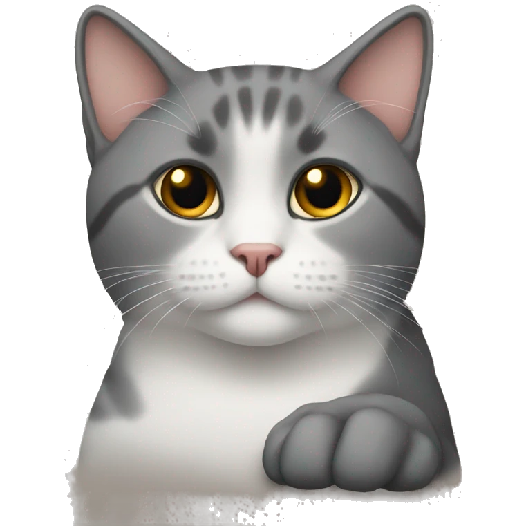 Waiting cat emoji