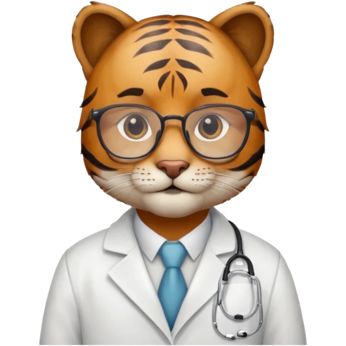 doctor tiger emoji