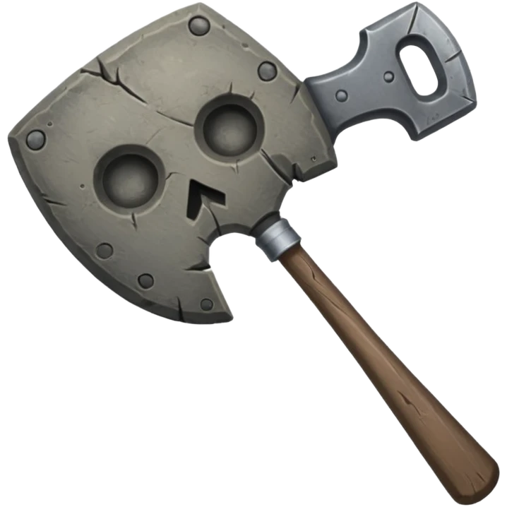 Stone Head War Club emoji