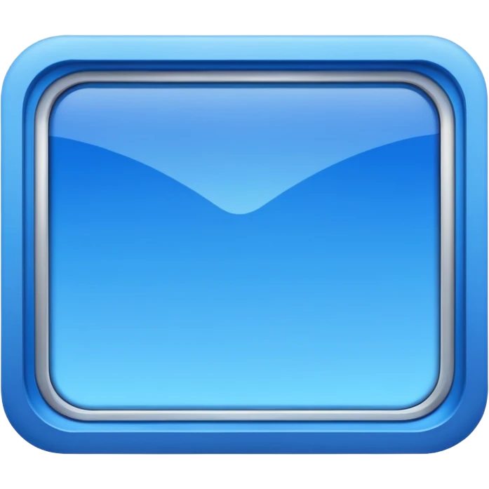 window with rounded corners and blue title bar inspired by Windows XP design no text emoji