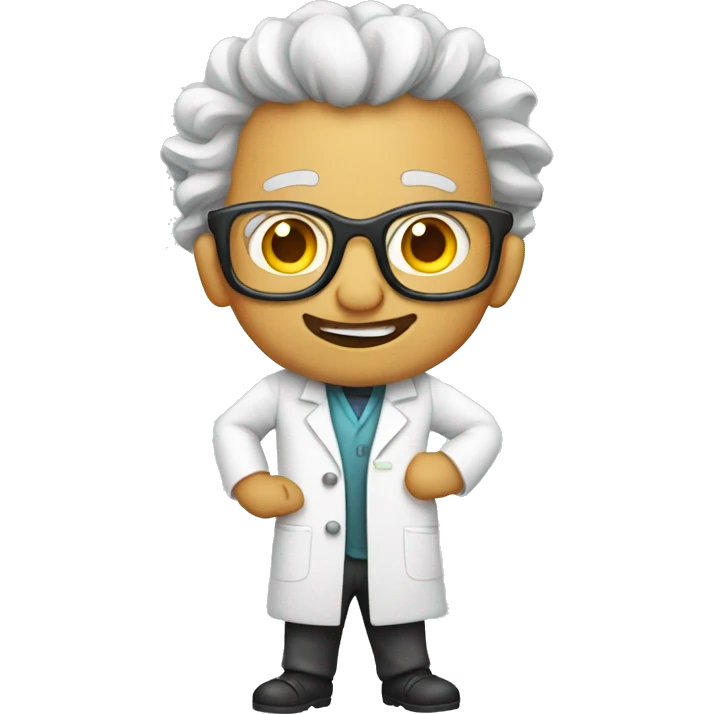 crazy scientist emoji