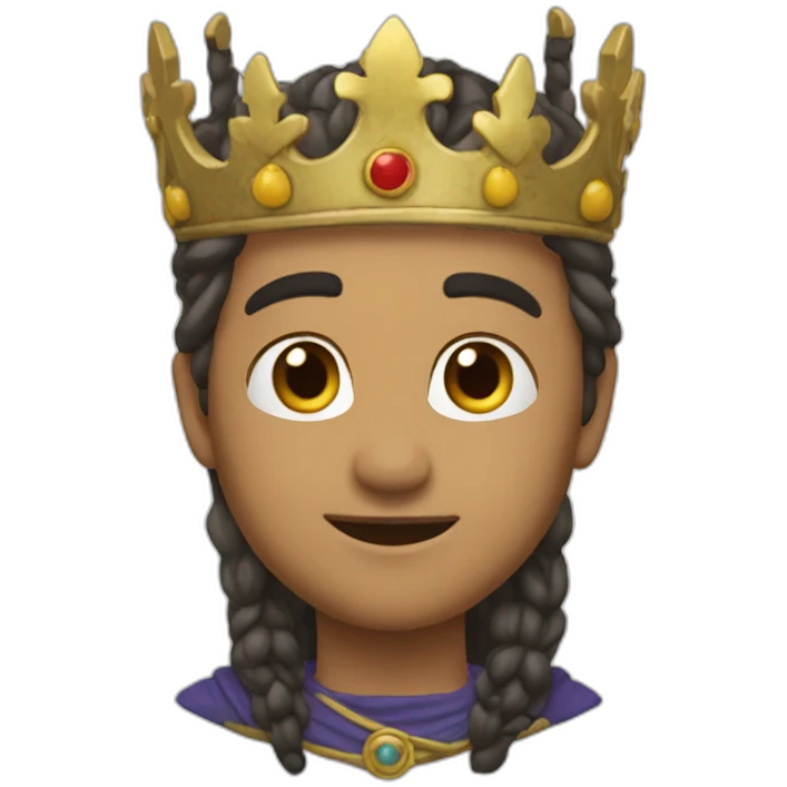 coroa rei emoji