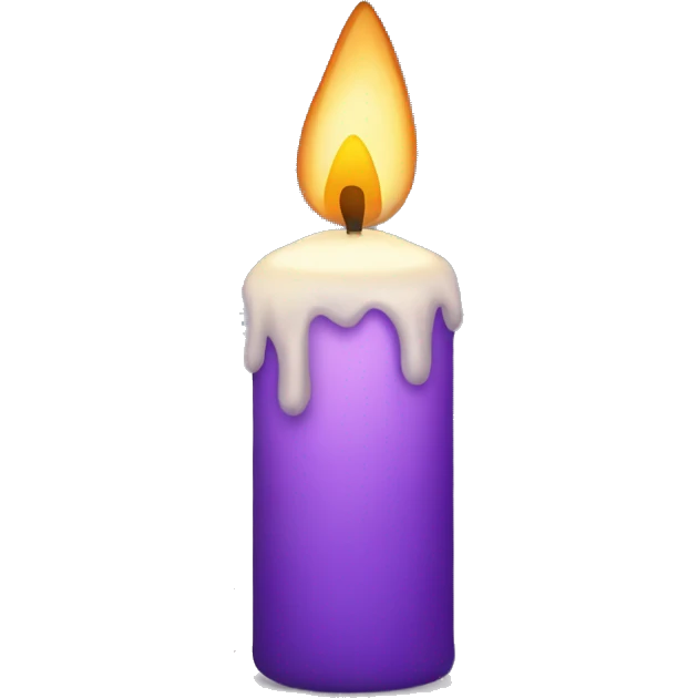 Christmas candle emoji