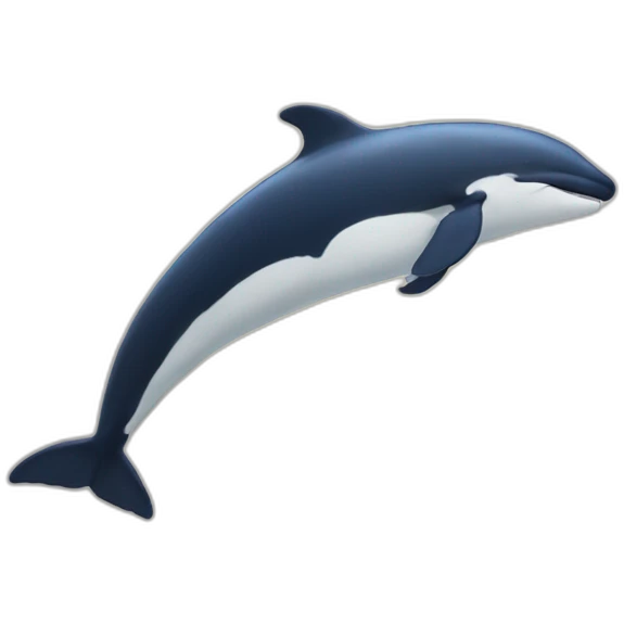 chat sur baleine emoji