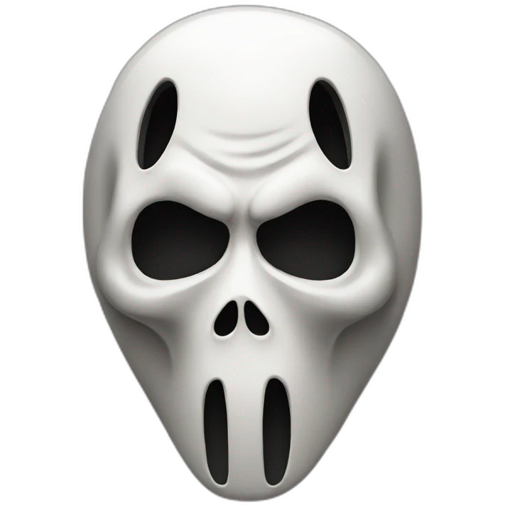Ghostface from Scream movie  emoji