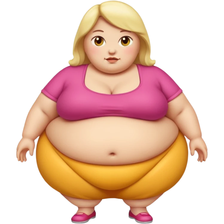 Fattest lady ever emoji