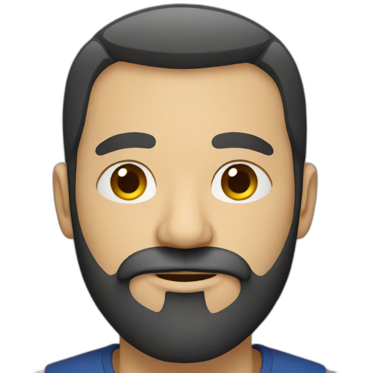 Guy with beard from romania emoji