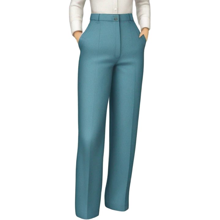 Vintage blue trouser emoji