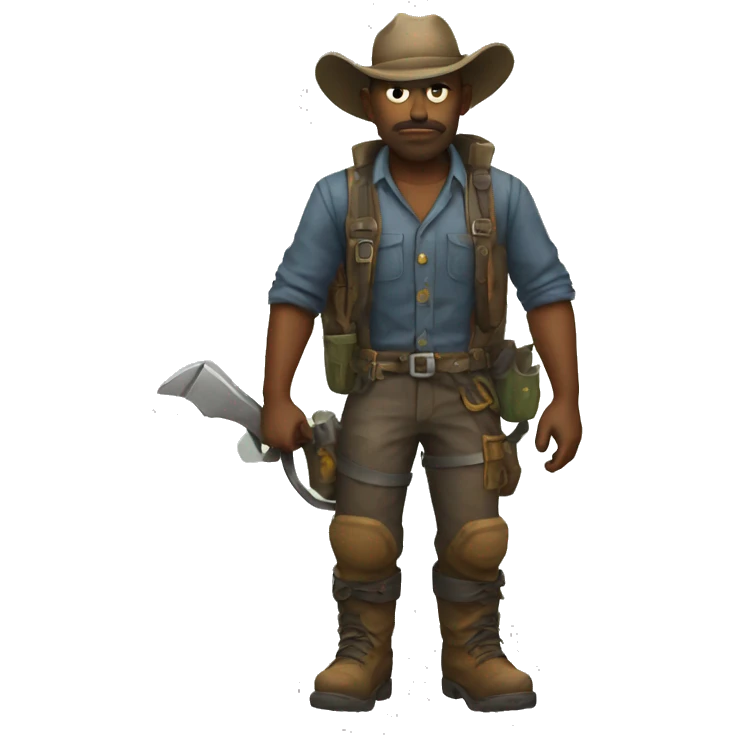 post apocalyptic farmer emoji