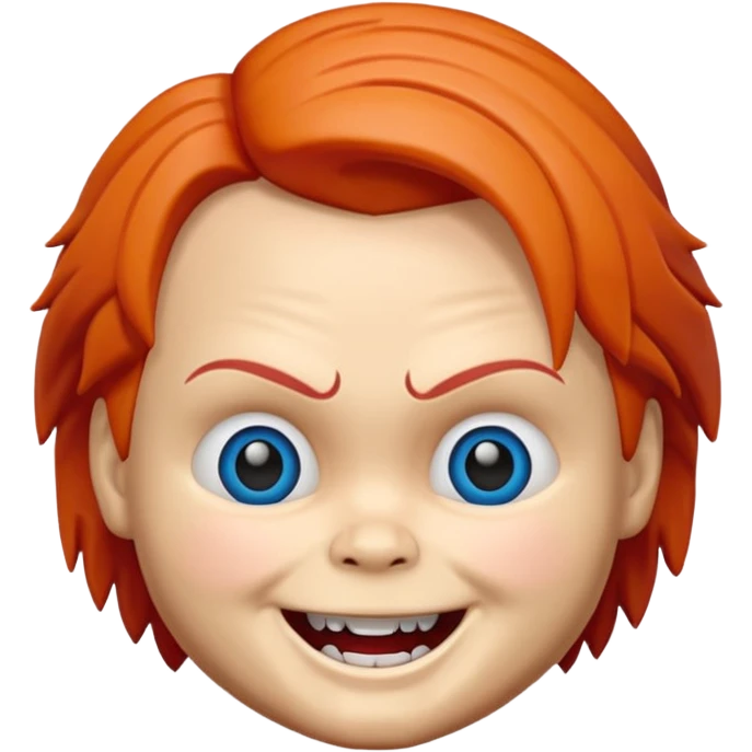 Un emojin de chuky emoji