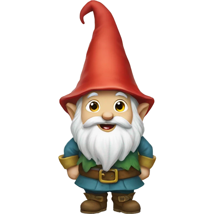 gnome surprised emoji