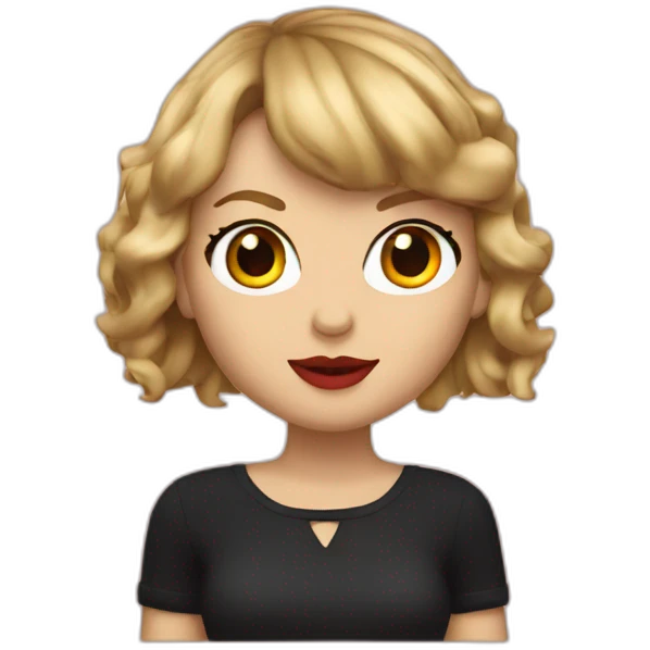 Taylor swift Red emoji